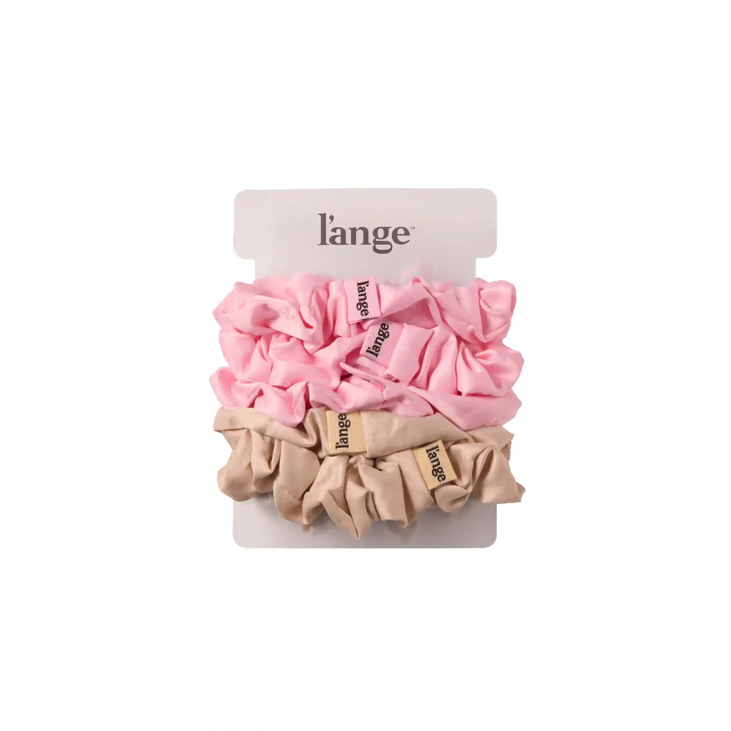 Medium Satin Scrunchies 5 Piece Set