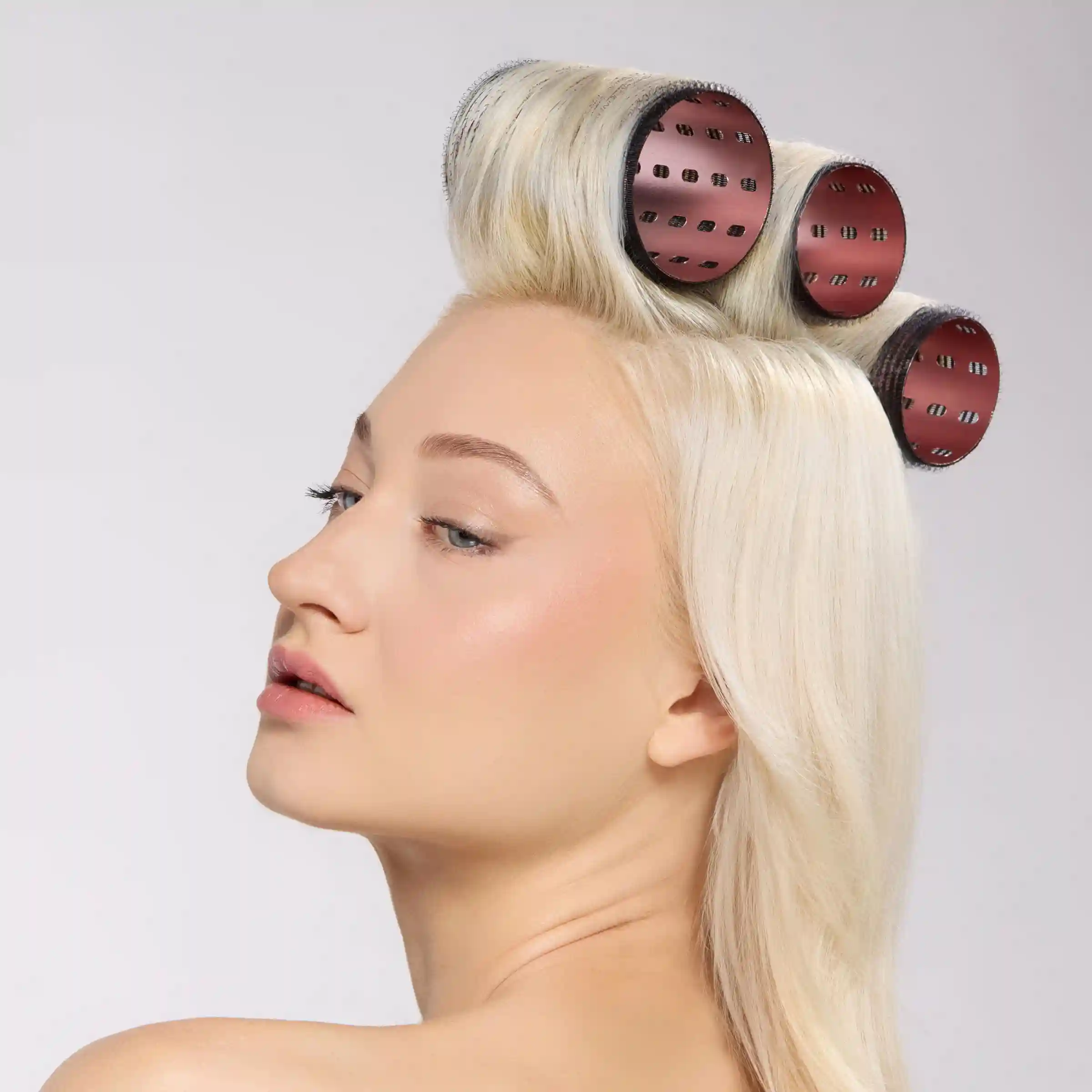 Alternative view of Thermal Hair Rollers Pro Aluminum Volumizing 7-Piece Set