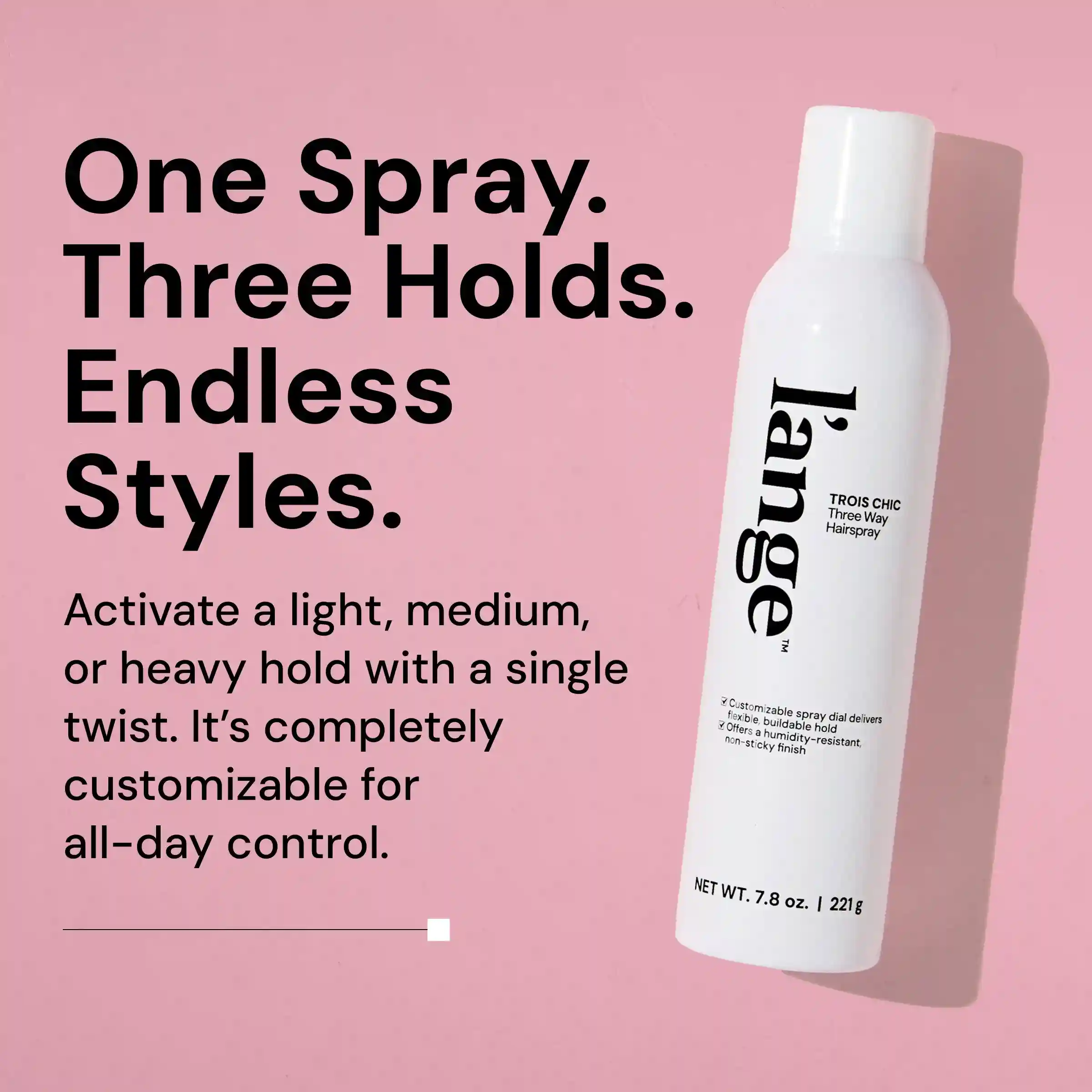 Alternative view of Trois Chic - Three Way Hairspray
